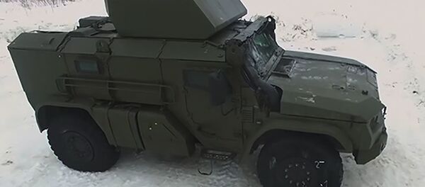 Chiếc xe bọc thép mới cho lính dù Chiếc xe bọc thép mới cho lính dù - Sputnik Việt Nam