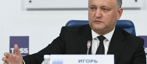 Tổng thống Moldova Igor Dodon - Sputnik Việt Nam