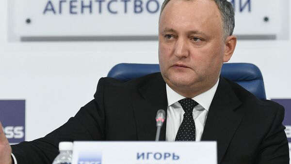 Tổng thống Moldova Igor Dodon - Sputnik Việt Nam