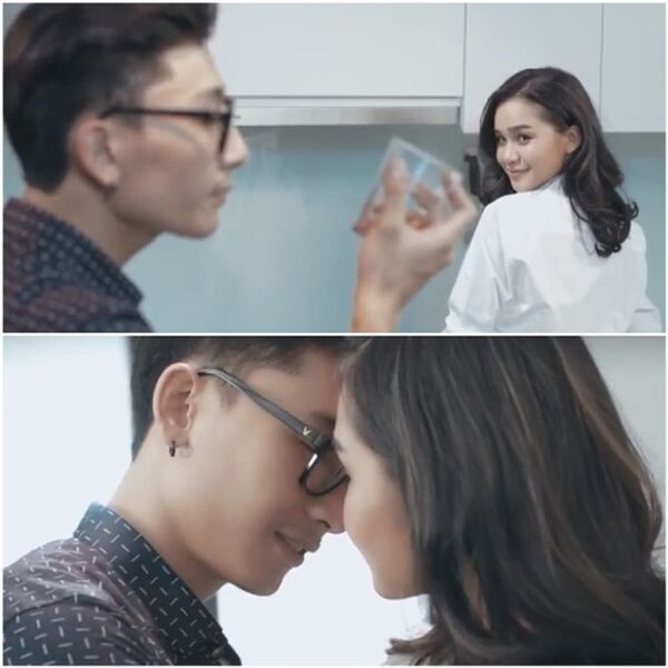 Hình ảnh của Lê Thu Trang và bạn diễn nam trong clip bị tung lên mạng - Sputnik Việt Nam