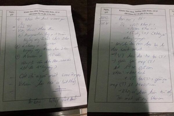 Hồ sơ bệnh án của nữ sinh P.L. Hồ sơ bệnh án của nữ sinh P.L. - Sputnik Việt Nam