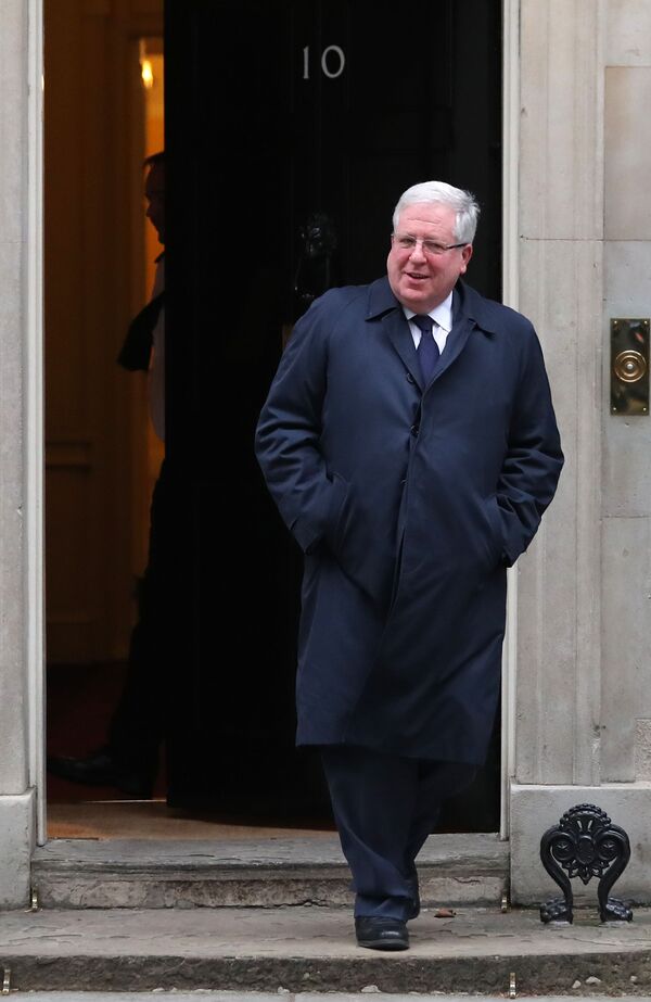 Chủ tịch Đảng Bảo thủ Anh Patrick McLaughlin tại 10 Downing Street, London Chủ tịch Đảng Bảo thủ Anh Patrick McLaughlin tại 10 Downing Street, London - Sputnik Việt Nam