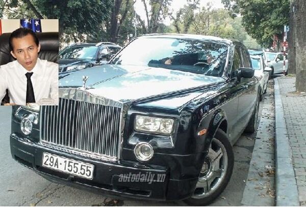Ông Lê Văn Vọng - Chủ tịch Tập đoàn Lã Vọng nổi tiếng với chiếc Rolls-Royce biển số tứ quý 5. - Sputnik Việt Nam