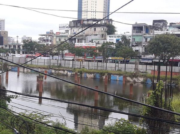 Dự án Danang Center trở thành cái hồ ô nhiễm giữa trung tâm thành phố - Sputnik Việt Nam