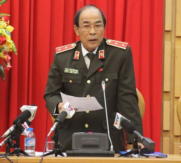 Trung tướng Trần Đăng Yến, Phó Tổng cục trưởng Tổng cục An ninh, tại buổi họp báo chiều 15-1 - Sputnik Việt Nam