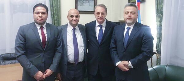 Phái đoàn Đảng Dân tộc Xã hội Syria tới Moskva để thảo luận về Đại hội đối thoại quốc gia Syria sắp diễn ra tại Sochi. - Sputnik Việt Nam