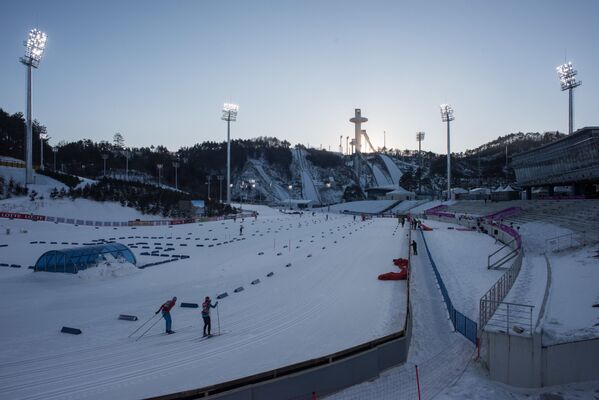 Trung tâm Biathlon ở Pyeongchang - Sputnik Việt Nam