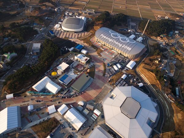 Nhìn ra cơ sở Olympic ở Gangneung - Sputnik Việt Nam