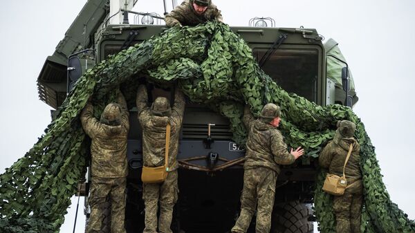 Tổ hợp phòng không S-400 Triumph triển khai nhiệm vụ bảo vệ không phận của Nga tại Sevastopol - Sputnik Việt Nam