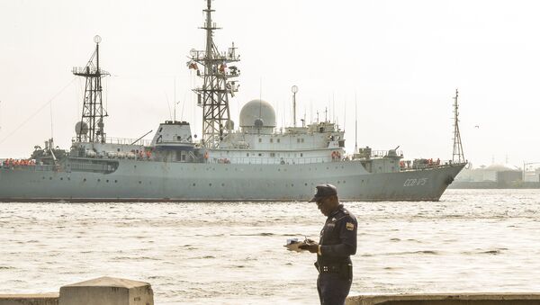 tàu do thám của Nga Viktor Leonov - Sputnik Việt Nam