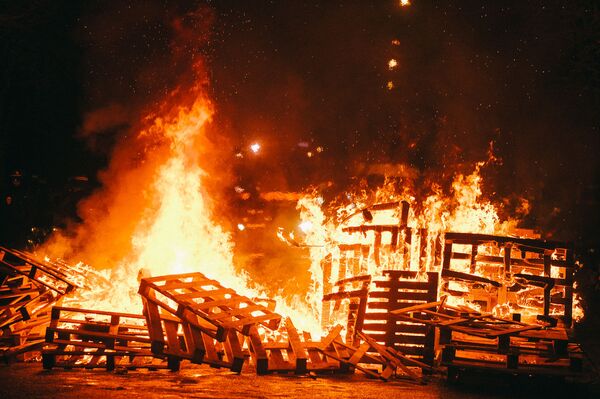 các nhân viên nhà tù Pháp đã tổ chức hành động phản đối các nhân viên nhà tù Pháp đã tổ chức hành động phản đối - Sputnik Việt Nam