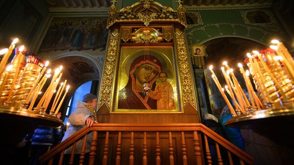 Bức tượng kỳ diệu Mẹ Thiên Chúa Kazan - Sputnik Việt Nam