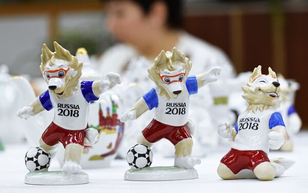 Sói Zabivaka - linh vật chính thức của World Cup 2018 - Sputnik Việt Nam