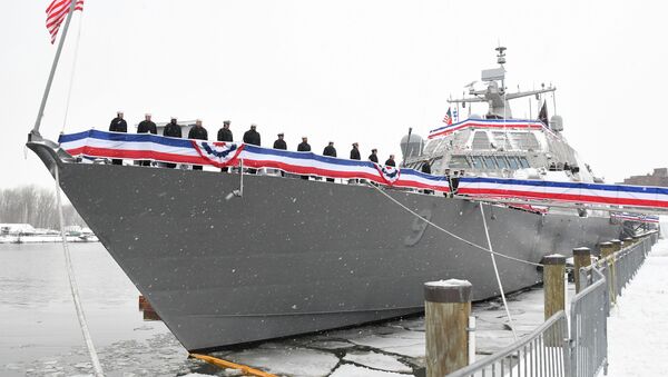 Судно USS Little Rock, Нью-Йорк - Sputnik Việt Nam