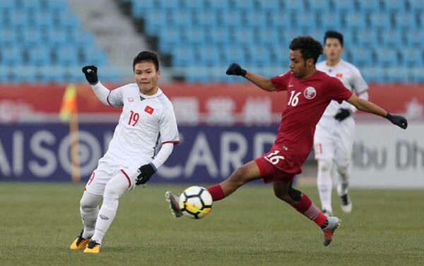 U23 VN vs U23 Qatar U23 VN vs U23 Qatar - Sputnik Việt Nam