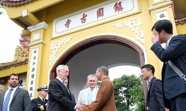 Theo lịch, chiều 25/1, ông Mattis sẽ có cuộc gặp với người đồng cấp Việt Nam, Đại tướng Ngô Xuân Lịch. - Sputnik Việt Nam