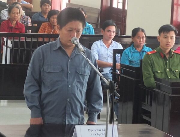 Bị cáo tại phiên toà. - Sputnik Việt Nam