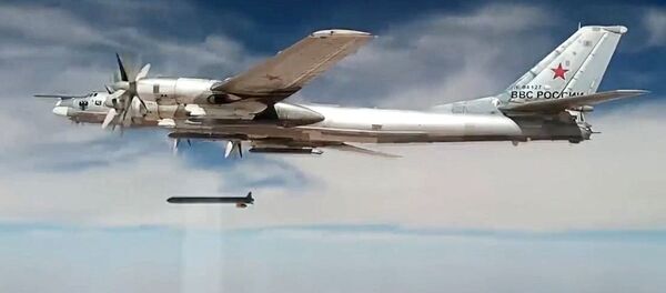 máy bay ném bom chiến lược Nga mang tên lửa Tu-95MS - Sputnik Việt Nam