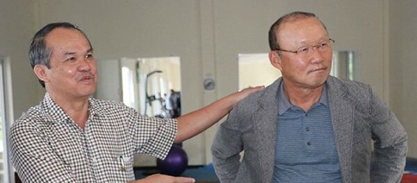 Bầu Đức tin tưởng U23 Việt Nam và HLV Park Hang Seo sẽ vô địch - Sputnik Việt Nam