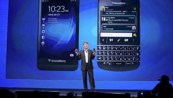 BlackBerry CEO Thorsten Heins - Sputnik Việt Nam