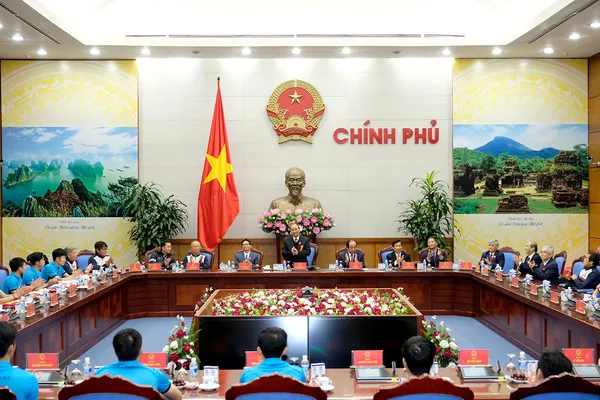 Thủ tướng gặp mặt Đội tuyển U23 Việt Nam Thủ tướng gặp mặt Đội tuyển U23 Việt Nam - Sputnik Việt Nam