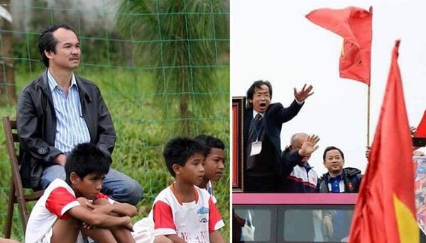 Đây chính là người cần được vinh danh trên xe diễu hành cùng U23 Việt Nam. - Sputnik Việt Nam