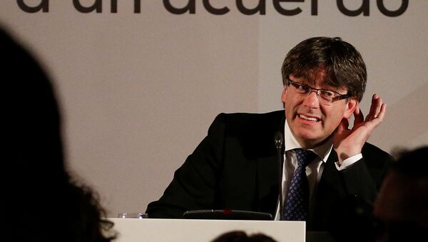 Cựu lãnh đạo chính phủ Catalan Carles Puigdemont - Sputnik Việt Nam