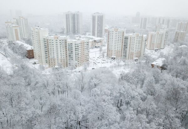 Tuyết rơi ở Moskva - Sputnik Việt Nam