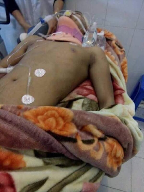 Nạn nhân Tăng Đức L. tại bệnh viện - Sputnik Việt Nam