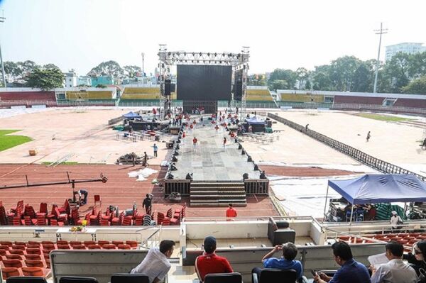 Bên trong sân vận động Thống Nhất. - Sputnik Việt Nam