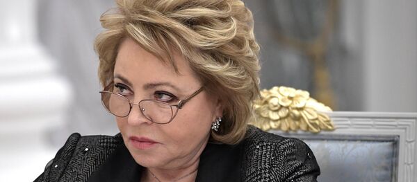 Chủ tịch Hội đồng Liên bang Nga Valentina Matvienko - Sputnik Việt Nam