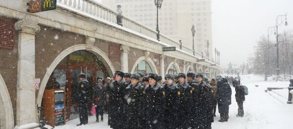 Снегопад в Москве - Sputnik Việt Nam