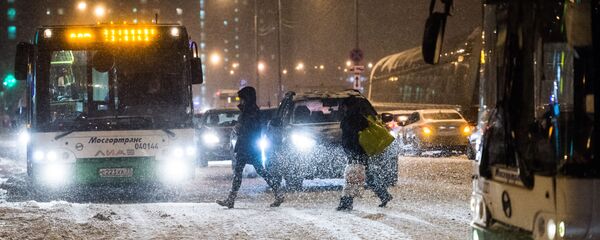 Trận tuyết ở Moskva, Nga - Sputnik Việt Nam