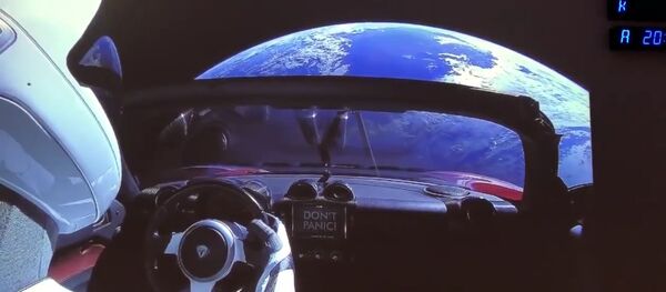 ảnh Tesla từ quỹ đạo gần Trái đất - Sputnik Việt Nam