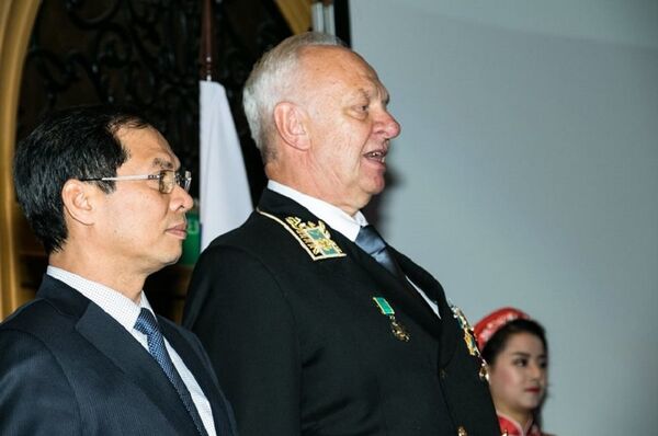 Đại sứ quán Nga tổ chức chiêu đãi nhân Ngày truyền thống ngành Ngoại giao Nga - Sputnik Việt Nam