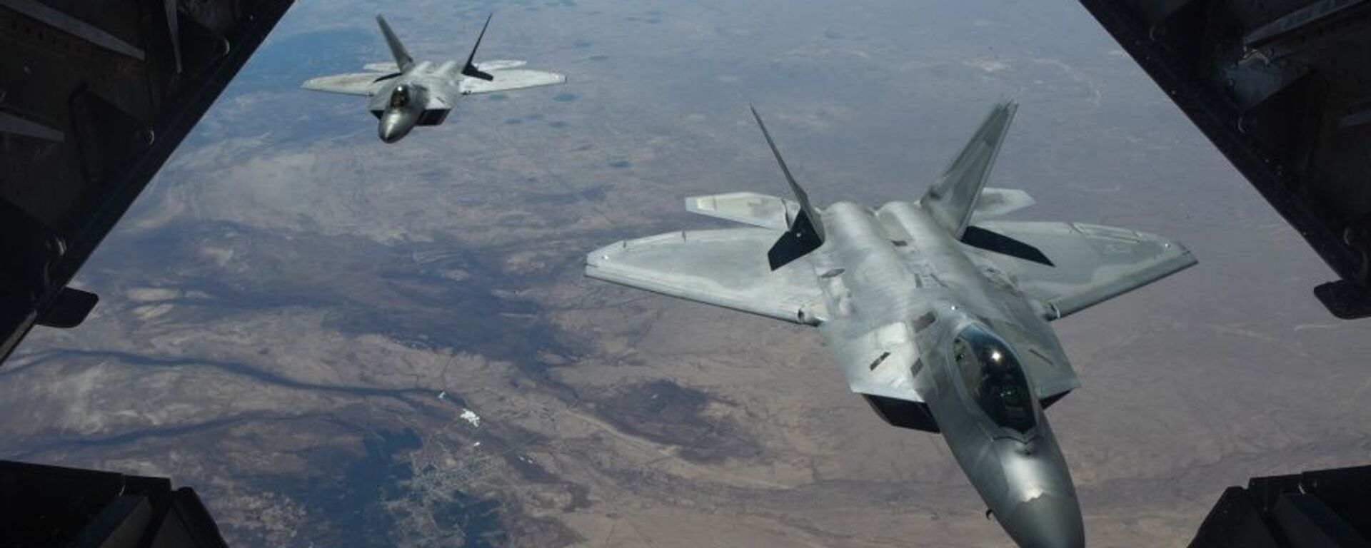 F-22 Raptor của Mỹ tại Syria - Sputnik Việt Nam, 1920, 18.09.2021