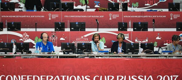 nhà bình luận Cúp Liên đoàn (Confederations Cup) vào năm 2017 - Sputnik Việt Nam