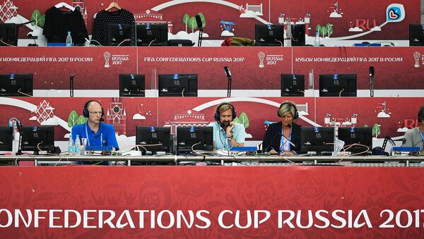 nhà bình luận Cúp Liên đoàn (Confederations Cup) vào năm 2017 - Sputnik Việt Nam