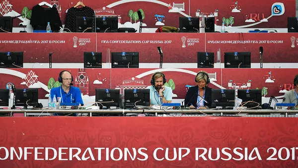 nhà bình luận Cúp Liên đoàn (Confederations Cup) vào năm 2017 - Sputnik Việt Nam