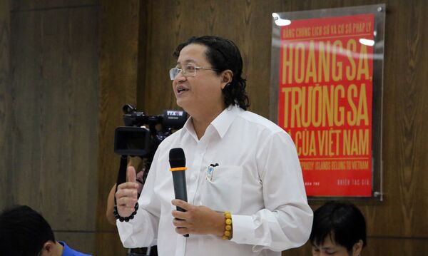 Ông Nguyễn Minh Nhựt, Giám đốc, TBT Nhà xuất bản Trẻ phát biểu - Sputnik Việt Nam