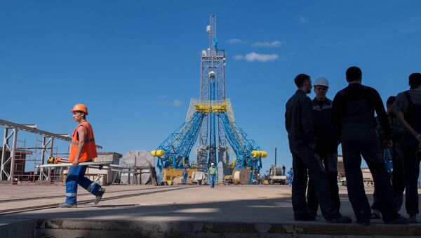 Sân xuất phát tại sân bay vũ trụ Vostochny ở tỉnh Amurskaya  - Sputnik Việt Nam