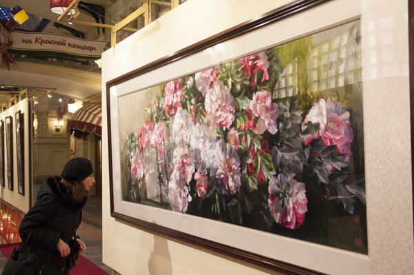 Cửa hiệu GUM của Matxcơva trang hoàng đón Tết - Sputnik Việt Nam