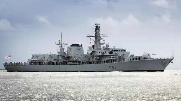 Tàu khu trục HMS Sutherland (F81), Type 23 của Hải quân Hoàng gia Anh - Sputnik Việt Nam