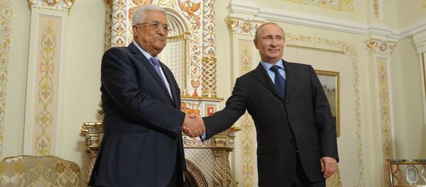 Mahmoud Abbas với Vladimir Putin - Sputnik Việt Nam