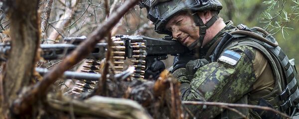 Cuộc tập trận ở Estonia của đội quân NATO - Sputnik Việt Nam