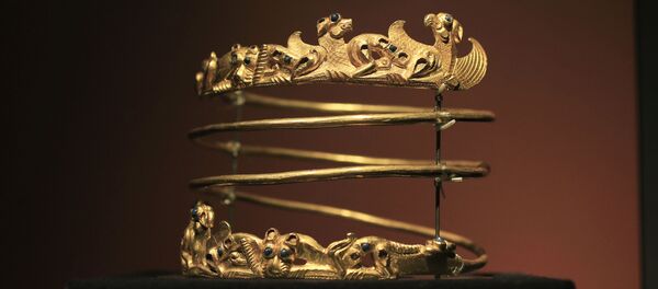 Экспонат выставки Крым: золото и секреты Черного моря в Амстердаме - Sputnik Việt Nam