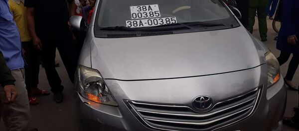 Chiếc xe ô tô do thượng úy Phạm Cao Hoàng điều khiển - Sputnik Việt Nam