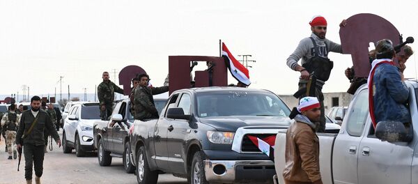 Quân Syria tiến vào Afrin - Sputnik Việt Nam