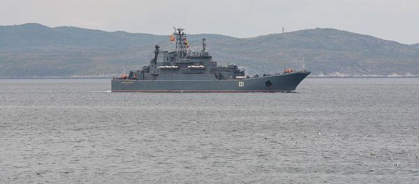 Большой десантный корабль Северного флота «Александр Отраковский» - Sputnik Việt Nam