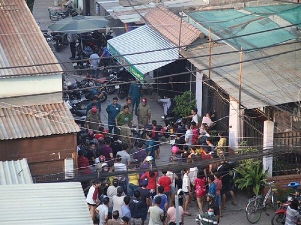 Vụ thảm án tại quận Bình Tân khiến năm người thiệt mạng. - Sputnik Việt Nam